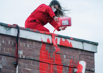 Acción militante en solidaridad con Palestina: contra los aviones de combate F-35