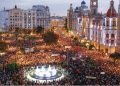 VALENCIA. Una multitud le exigió a Mazón (PP) que se vaya