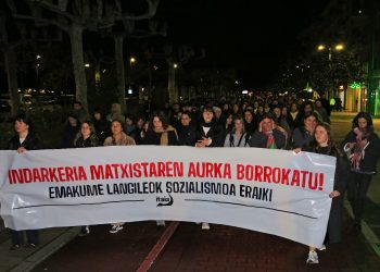 25N: Miles de personas se han movilizado con ITAIA en 23 pueblos y ciudades de Euskal Herria