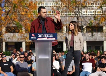 Enfrentar el fascismo y la reacción “en todos los frentes”, un llamado de EHKS hoy en Donostia