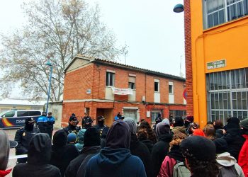 El Sindicato de Vivienda de Valladolid consigue parar un desahucio contra una mujer y sus tres hijas