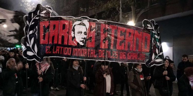 «Madrid será la tumba del fascismo», en la calle en recuerdo de Carlos Palomino