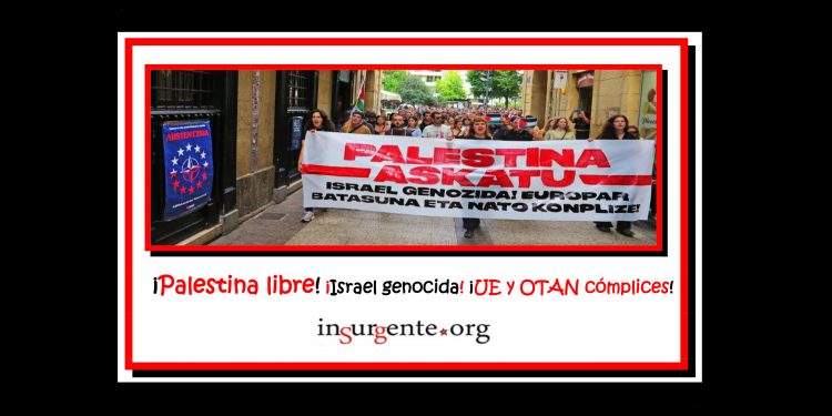 Contra el sionismo asesino, ¡Viva Palestina Libre!