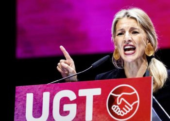 44º congreso de UGT: Yolanda Díaz, especialista en colgarse inmerecidas medallas