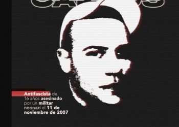 El próximo lunes, 11 de noviembre, el antifascismo tiene una cita imperdible