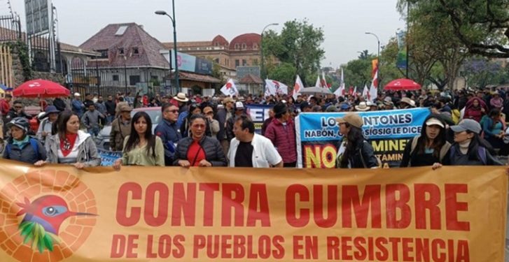 ECUADOR. Protestas por la Cumbre en la que participa el Borbón en medio de una crisis energética