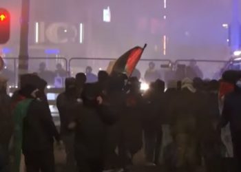 PAÍSES BAJOS. 281 detenidos en Amsterdam por manifestarse a favor de Palestina