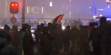 PAÍSES BAJOS. 281 detenidos en Amsterdam por manifestarse a favor de Palestina