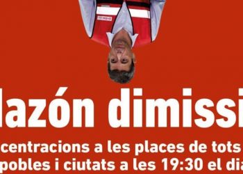 Convocada una nueva movilización para que Mazón se vaya de una dana vez