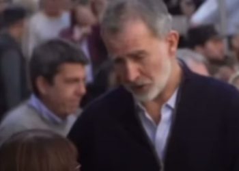 Intento de blanqueo: despliegue de seguridad para proteger a los Borbones del barro y las protestas