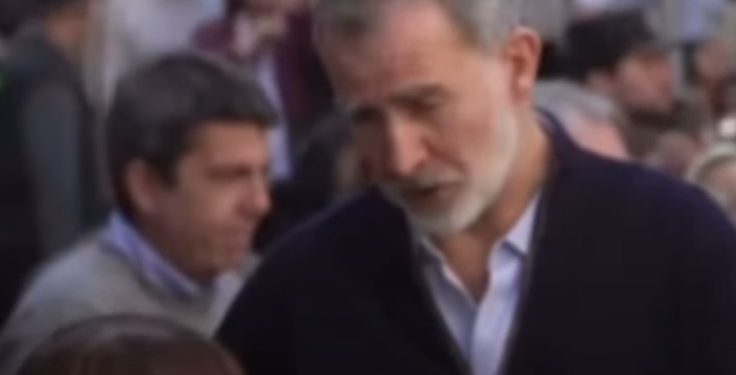 Intento de blanqueo: despliegue de seguridad para proteger a los Borbones del barro y las protestas