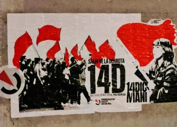 14 de diciembre, Madrid: Manifestación de CJS para “Construir la alternativa revolucionaria”