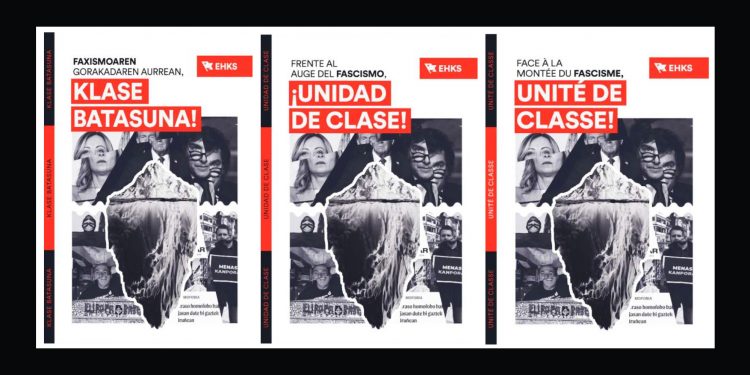 EHKS. Frente al fascismo, ¡unidad de clase!