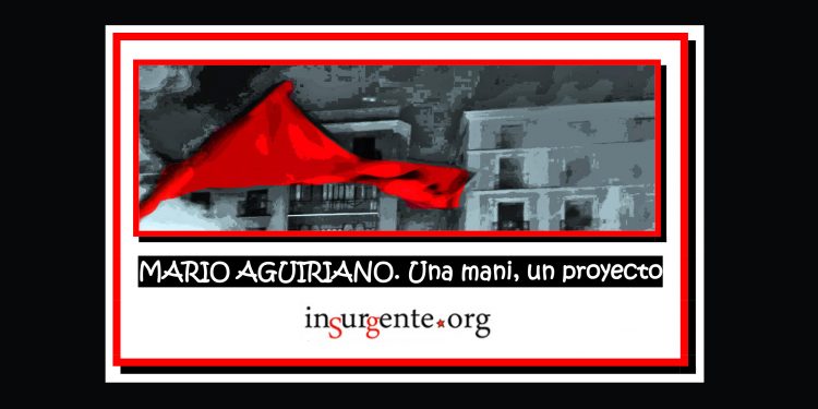 MARIO AGUIRIANO. Una mani, un proyecto