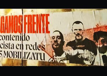 A Roberto Vaquero (fascista del Frente Obrero) le han puesto en su sitio