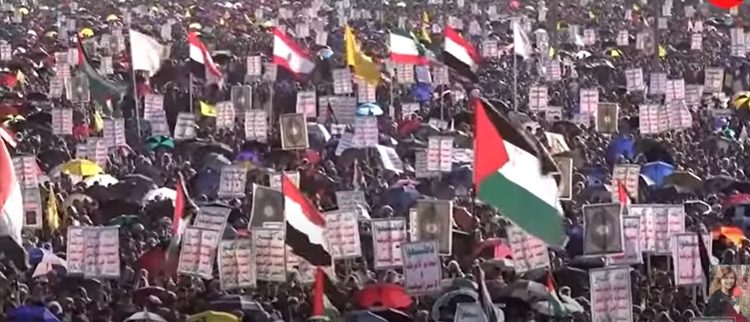 YEMEN continúa en la vanguardia contra el sionismo: decenas de miles de personas otra vez en las calles