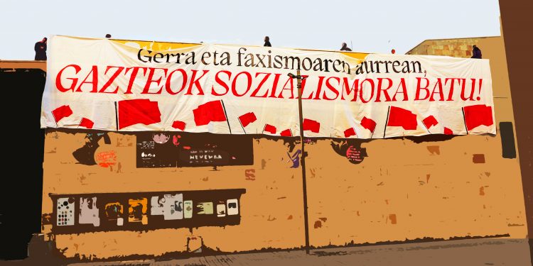 EHKS llama a secundar las convocatorias de GKS en Bilbo e Iruñea contra la guerra y el fascismo