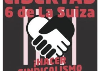 Manifestación por la Libertad de «los 6 de la Suiza»