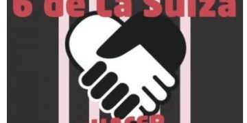 Manifestación por la Libertad de «los 6 de la Suiza»