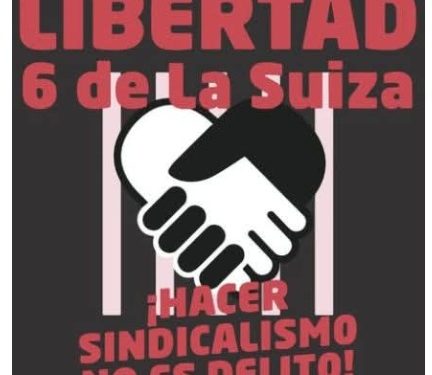 Manifestación por la Libertad de «los 6 de la Suiza»