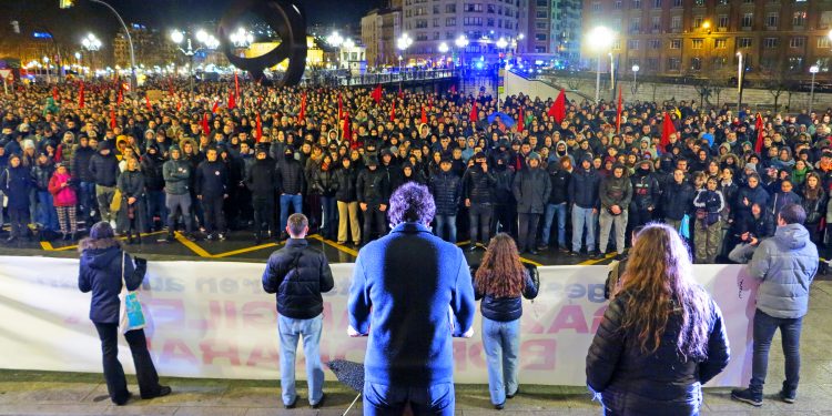 GKS subraya los motivos por los que llama a la manifestación del 25 de enero en Bilbo e Iruñea