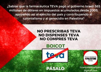 Por qué debemos boicotear a la farmacéutica Teva