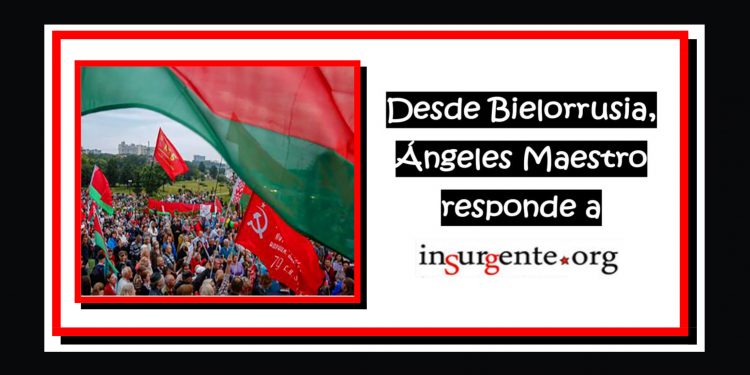 Desde Bielorrusia, Angeles Maestro responde a inSurGente