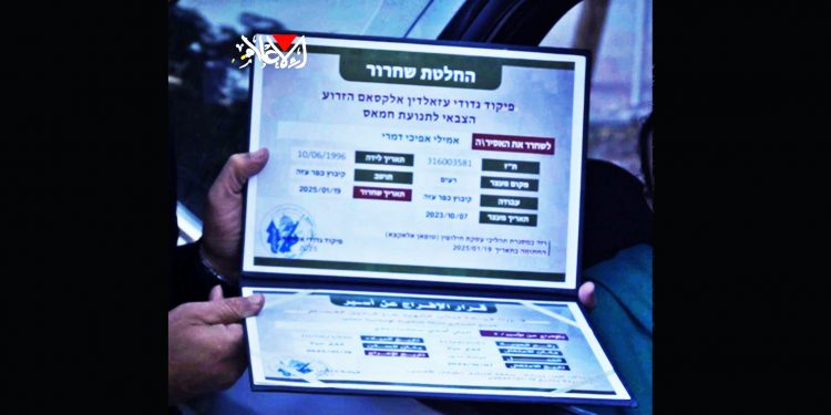 Hamás publica este vídeo con impresionantes imágenes de la primera entrega de rehenes