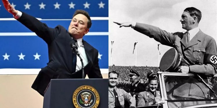 El saludo de Elon Musk fue… ¿Alguien lo duda? Pues vean este vídeo