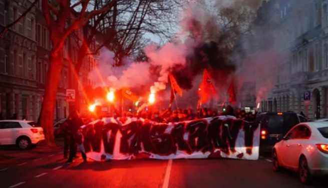 ALEMANIA. El movimiento anti-fascista hace frente en las calles a los nazis en el comienzo de la campaña electoral (Videos)