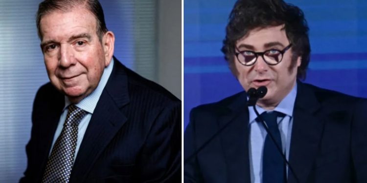 ARGENTINA. La ultraderecha se reúne: Milei recibe con todos los honores a Edmundo, el perdedor de las elecciones en Venezuela