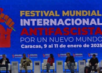 Se clausura en Caracas el Festival Internacional Antifascista con la presencia de 2.000 delegados de 125 países