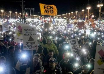 ALEMANIA. Gigantescas movilizaciones contra el fascismo en varias ciudades (Videos)