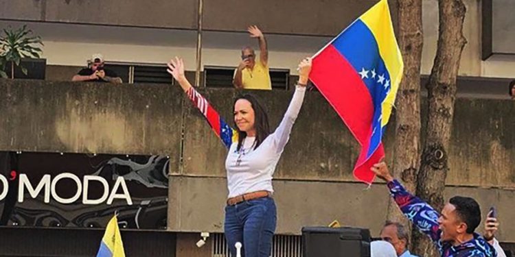 Falsimedia, cómo no, ha vuelto a mentir; la propia María Corina Machado desmiente su detención con este vídeo