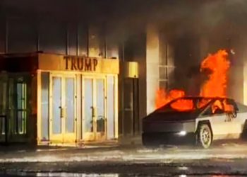 EE.UU. Explosión en la entrada del hotel Trump en Las Vegas causa una persona muerta y siete heridas