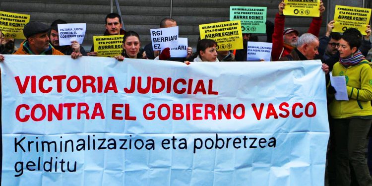 Importante victoria judicial contra políticas sociales regresivas del Gobierno Vasco