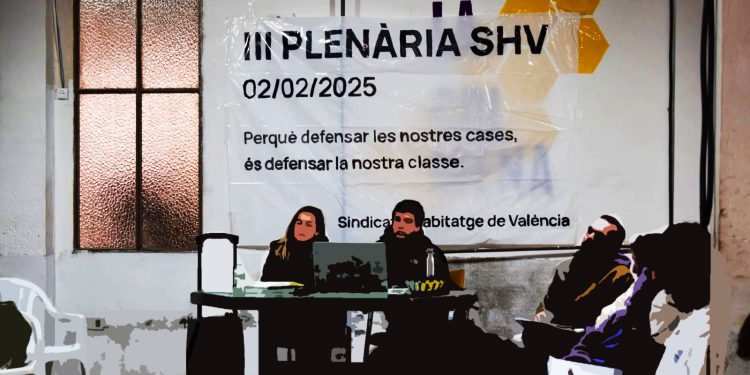 El Sindicato de Vivienda de Valencia aprobó su adhesión a la estrategia del Proceso Socialista