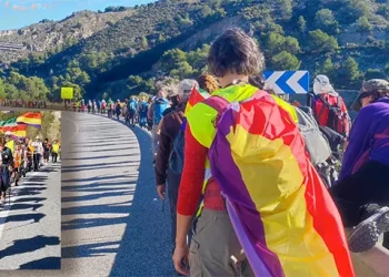Nueva etapa de la marcha de «La Desbandá» en recuerdo de la masacre fascista