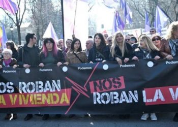 Movilización en Madrid por una vivienda digna