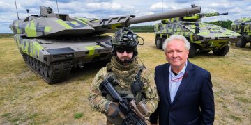 ALEMANIA. Las acciones de la empresa armamentística Rheinmetall describen el momento bélico en Europa