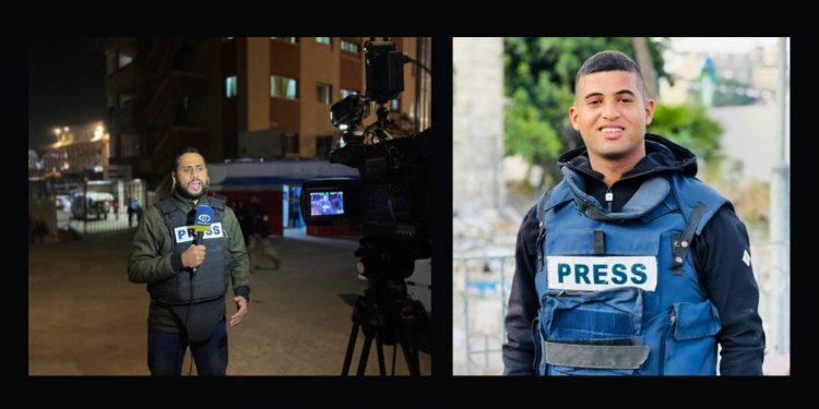 ISRAEL asesina a otros dos periodistas palestinos