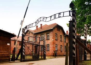 Detenido y multado estudiante israelí por hacer el saludo nazi en Auschwitz