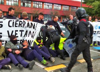 Enésimo ejemplo: La policía siempre a favor del capital, nunca de la clase trabajadora (+ vídeo)