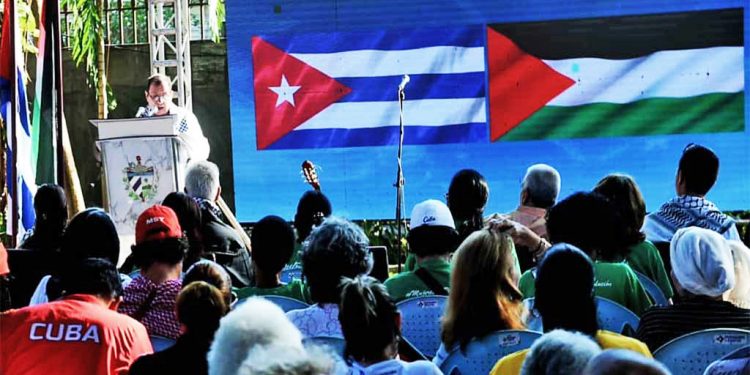 CUBA conmemora el Día de la Tierra Palestina