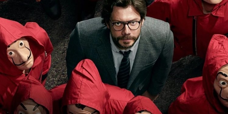 M. CARACOL. Garzón en La casa de papel