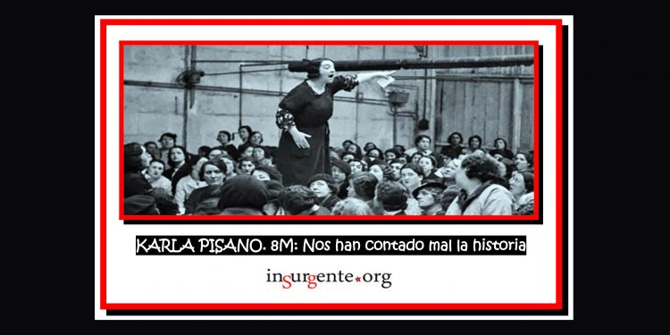 KARLA PISANO. 8M: Nos han contado mal la historia