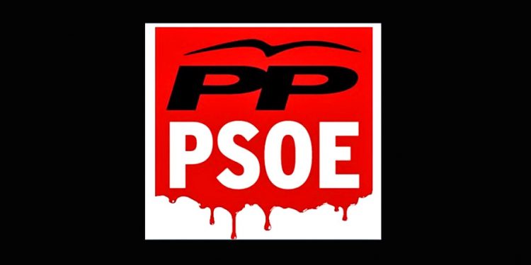 Las dos columnas del régimen, PSOE y PP, votan unidas a favor del gasto militar