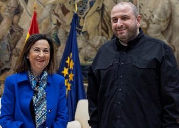 El ministro de Defensa ucraniano, el ultraderechista Umerov, llegó a Madrid a comprar armas