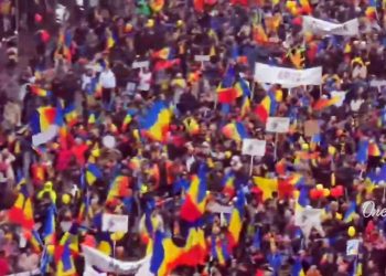 RUMANÍA. Decenas de miles de personas se movilizaron contra el golpismo de la OTAN y la U.E