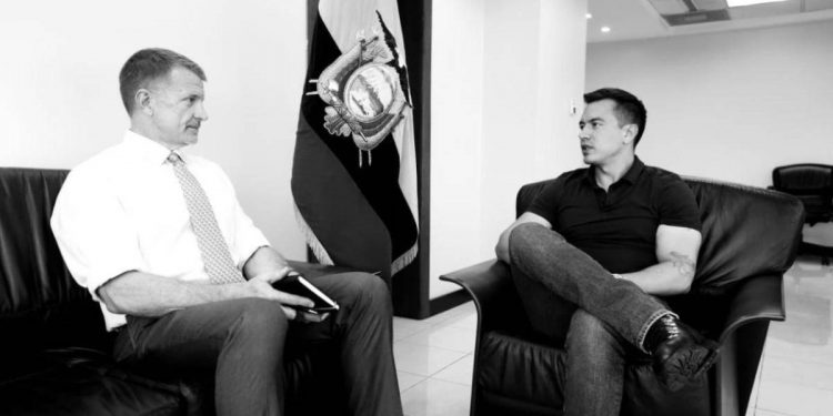 ECUADOR. El gobierno de Noboa contrata al ejército del fondo buitre Blackwater para traer la paz al país